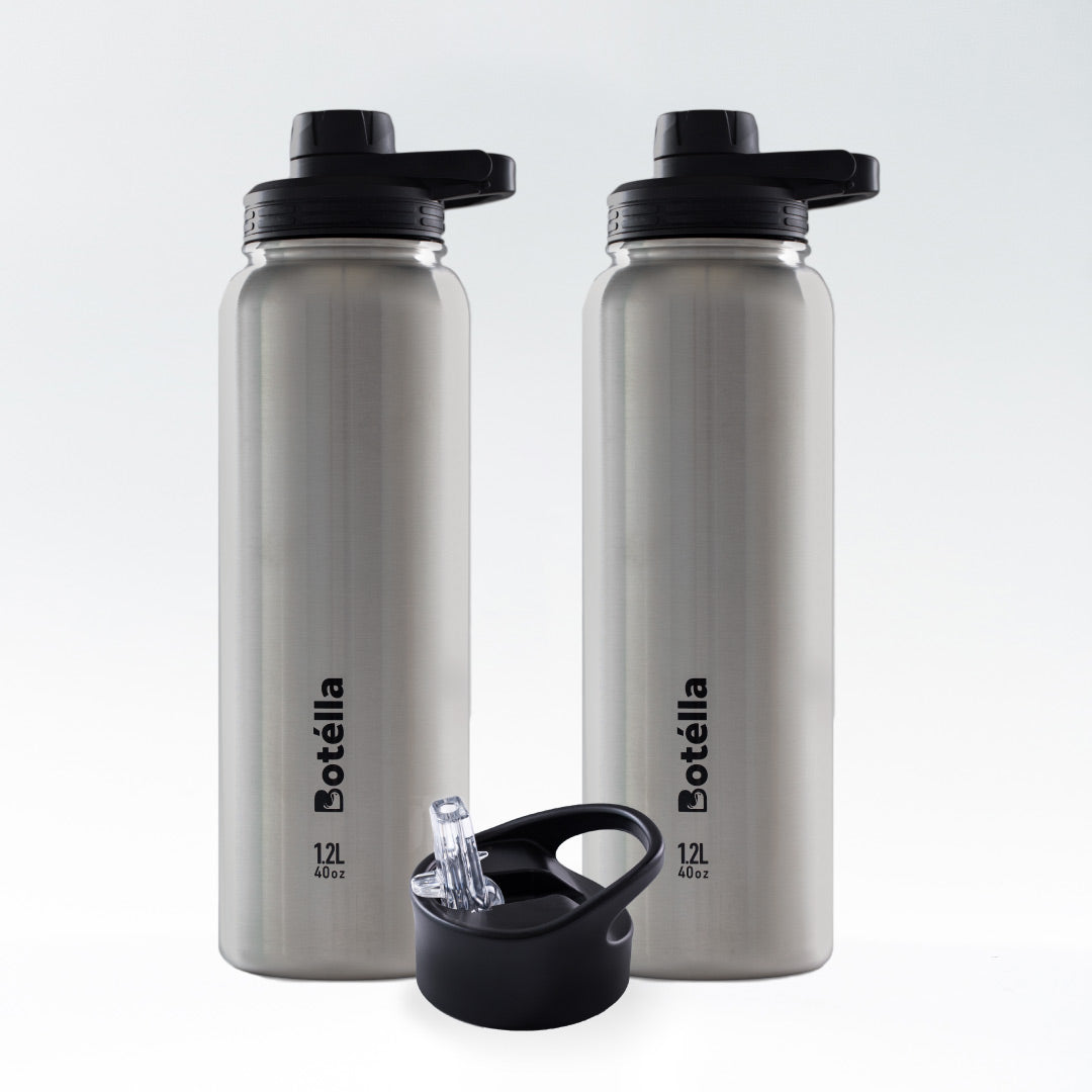 Botella Silver Vacuum Flask