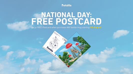 Botella Malaysia Merdeka Promo: Free National Day Postcard with Every Bottle