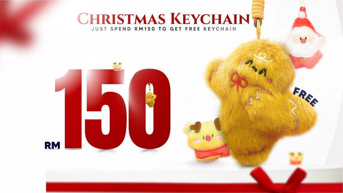 Free Keychain for over RM150 purchase
