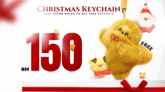 Free Keychain for over RM150 purchase