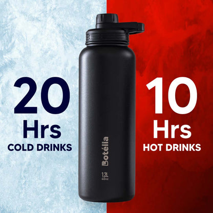 Keep hot up to 10 hours and cold up to 20 hours