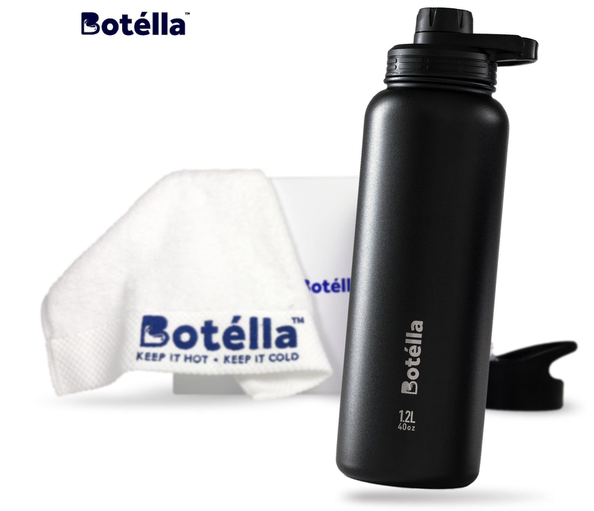 40oz (1.2L) Stainless Steel Vacuum Flask - Botella