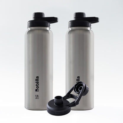 High Quality of Botella Silver Vacuum Flask
