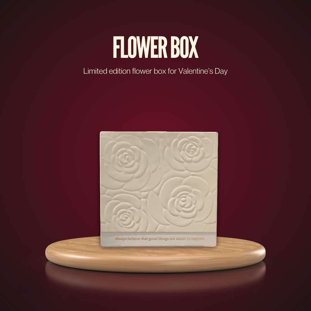 Sweet Valentine Gift Set: The Evermore Flower Box (15oz Coffee Mug) For Only RM88
