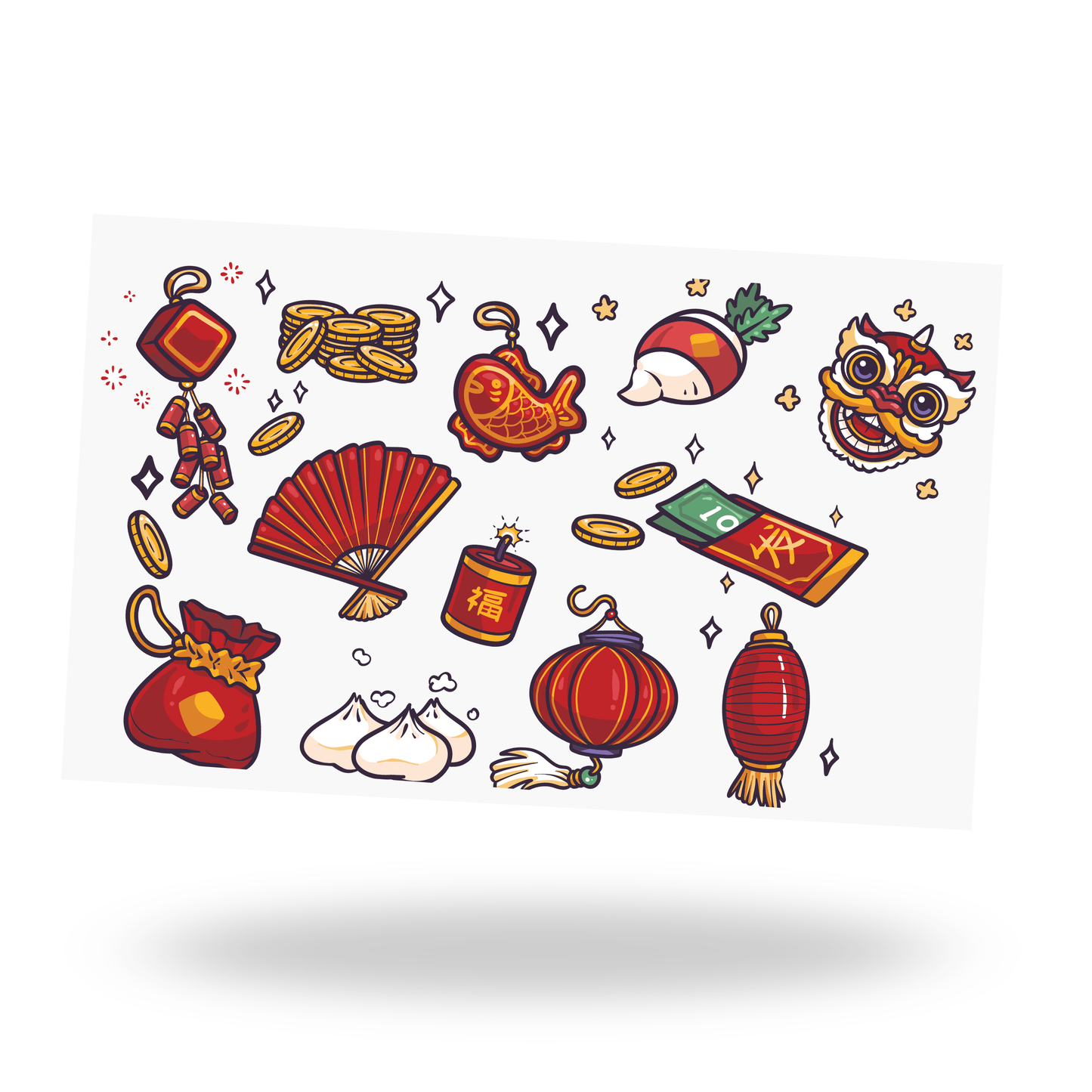 Lunar Prosperity Gift Set – RM88 Upgrade (Tumbler & 14oz Bottle Only) - Botella