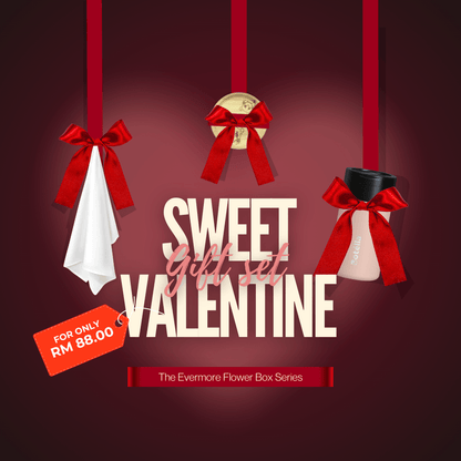 Sweet Valentine Gift Set: The Evermore Flower Box (15oz Coffee Mug) For Only RM88