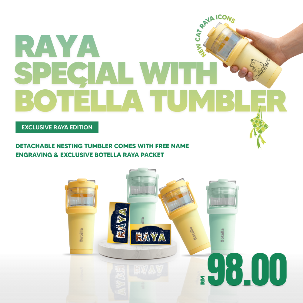 Raya Special Promotion 2-in-1 Nesting Tumbler 24oz (700ml)
