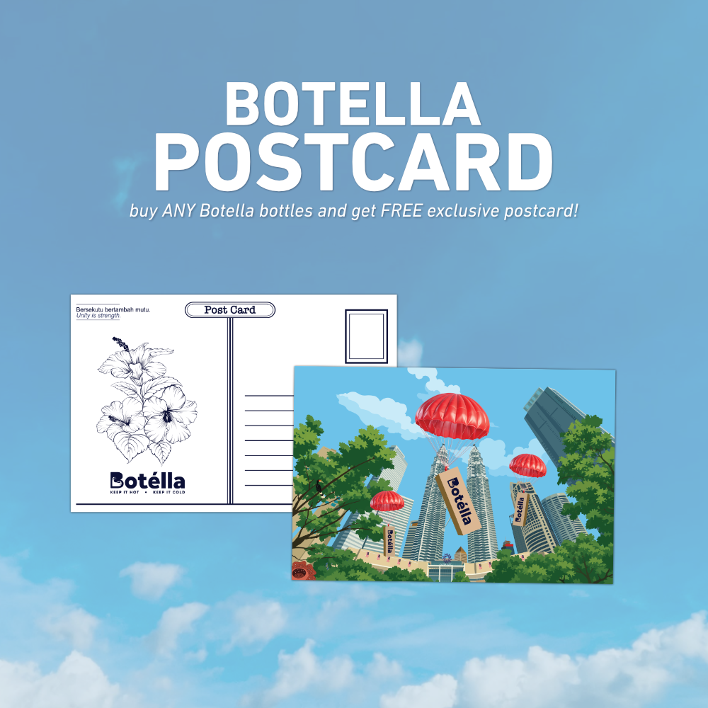 [FREE for purchase ANY Botella bottles] - Botella National Day Postcard