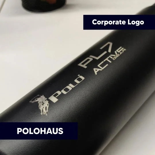Corporate Logo Engraving For Polohaus brand