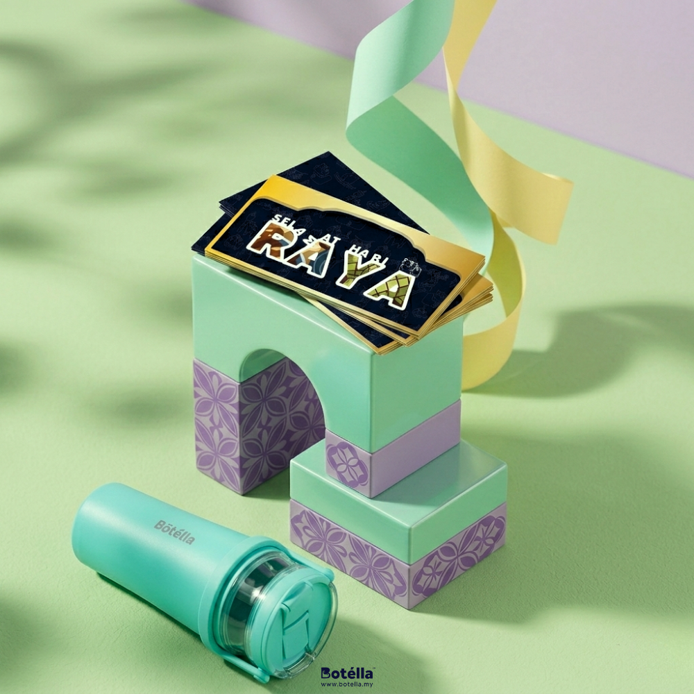 Raya Special Promotion 2-in-1 Nesting Tumbler 24oz (700ml)