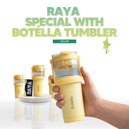 Raya Special Promotion 2-in-1 Nesting Tumbler 24oz (700ml) - Botella