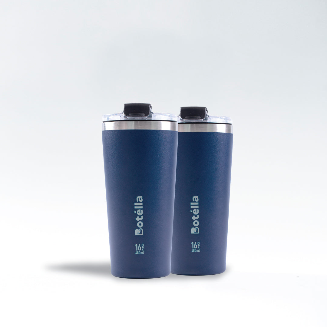 TWIN PACK of 16oz Tumbler (Navy Blue)